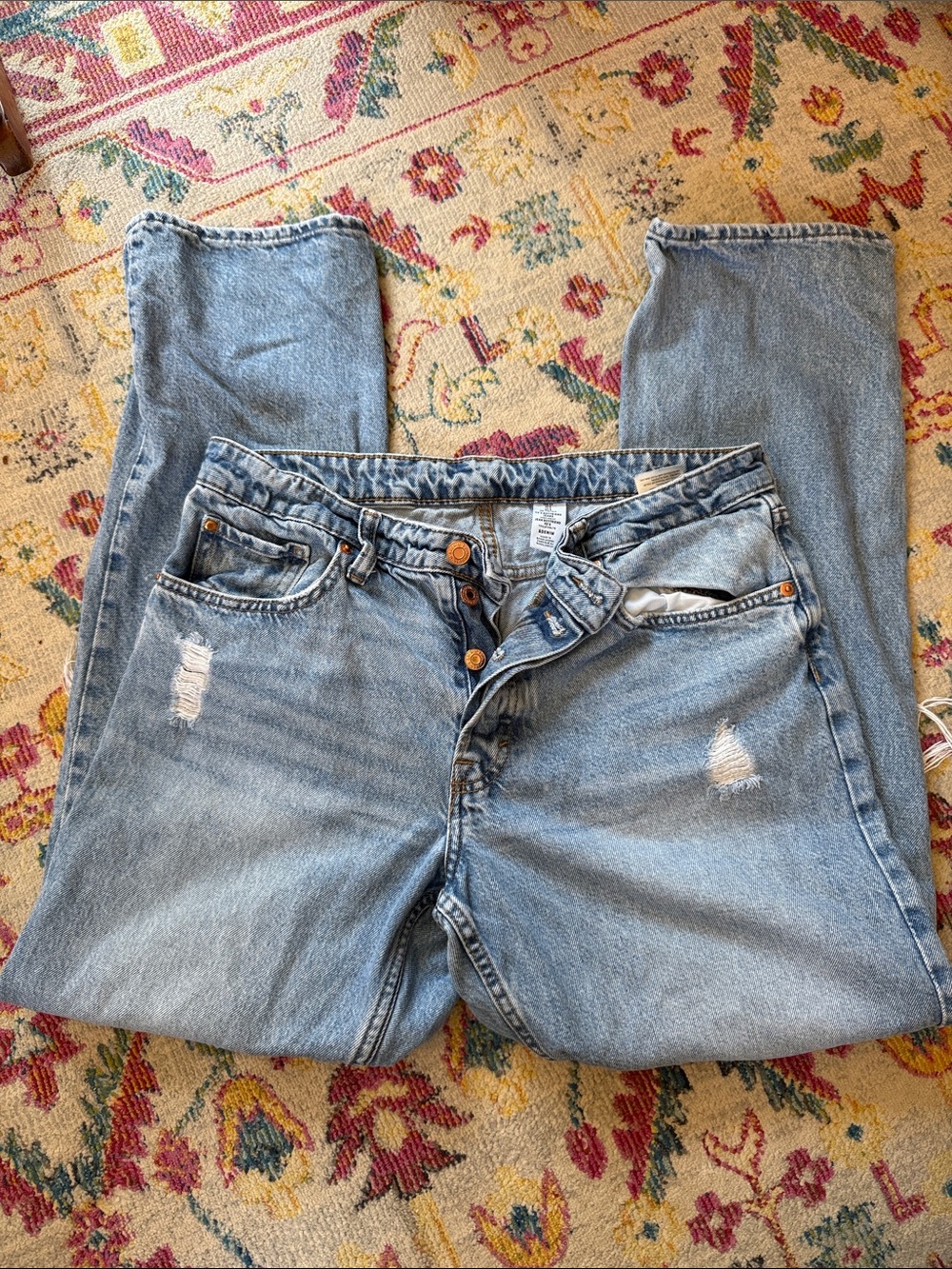 H&M Light Blue Women's Boyfriend Jeans